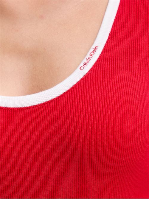 Maglia in misto cotone Calvin Klein Jeans | LV044D360GYAA